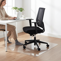 Premium Polycarbonate Chair Mat for Hard Floors - Durable, Transparent Protection for Office and Home Use