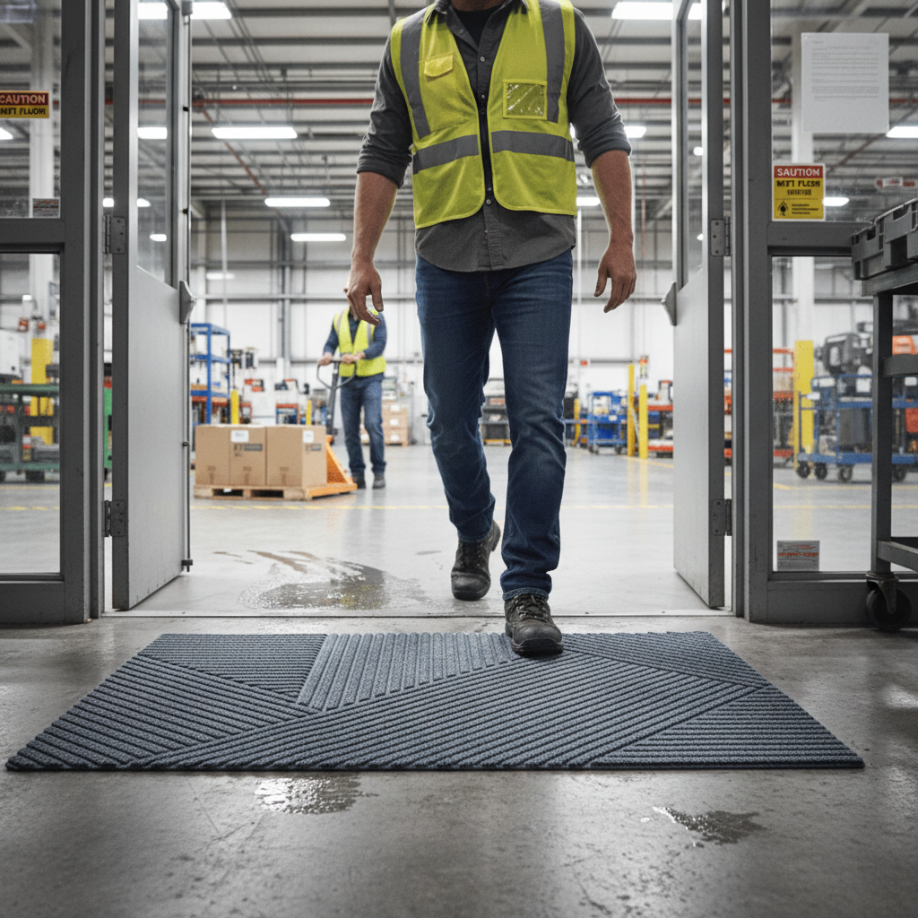 Premium Heavy Duty Doormat with Eco-Friendly Design and Rugged Durability for Indoor and Outdoor Use