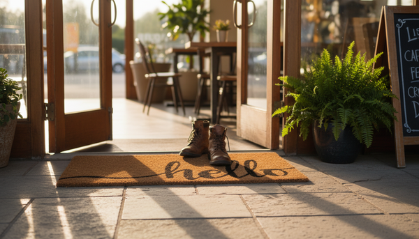 Premium Coir Logo Mat - Custom Branded Entrance Matting