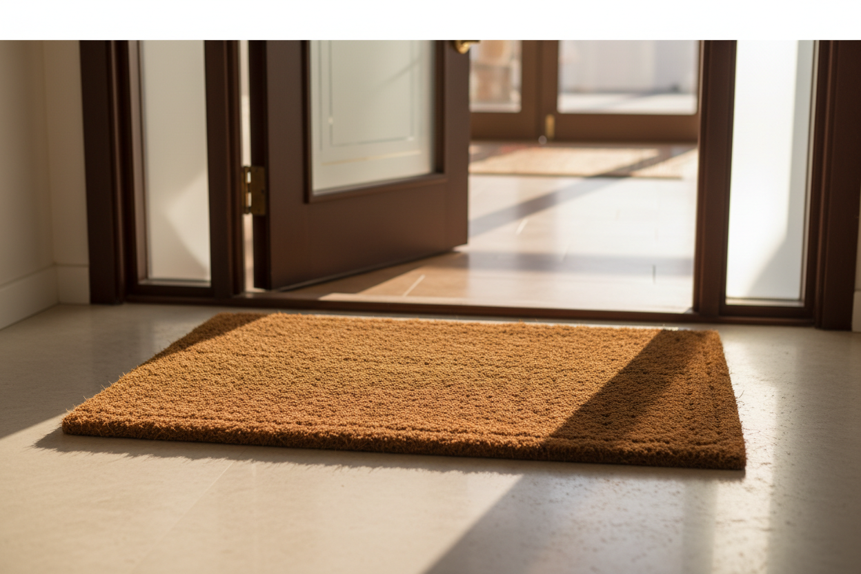 Natural Coir Doormat Hero Image