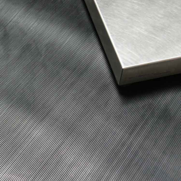 Fine Ribbed Rubber Industrial Floor Matting Rolls
