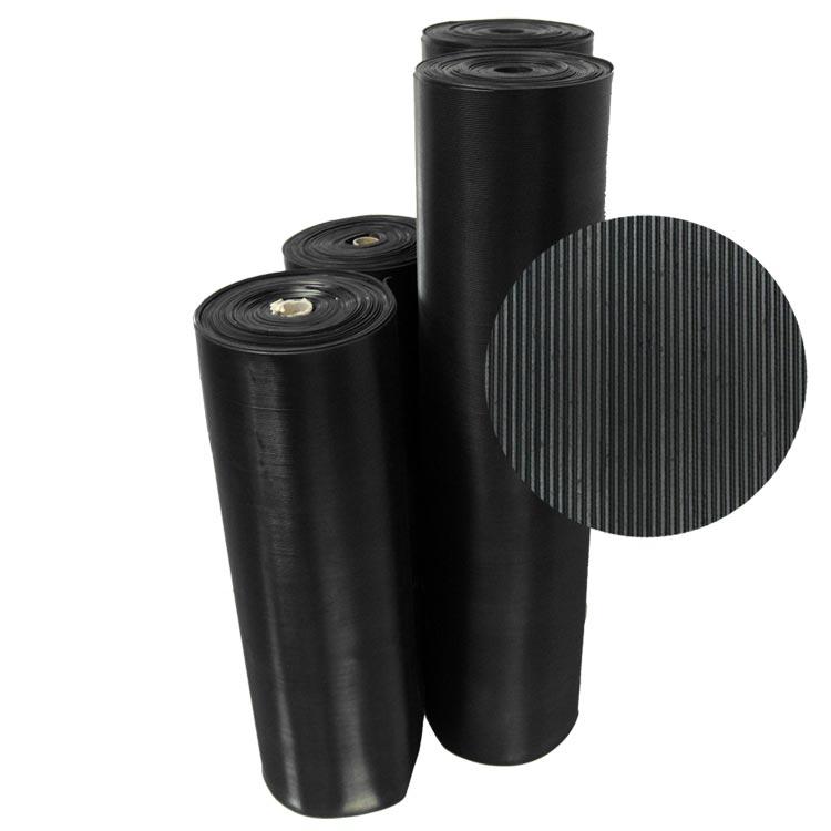 Floor Protection Fine Rib Rubber Matting - Slip Not Co Uk