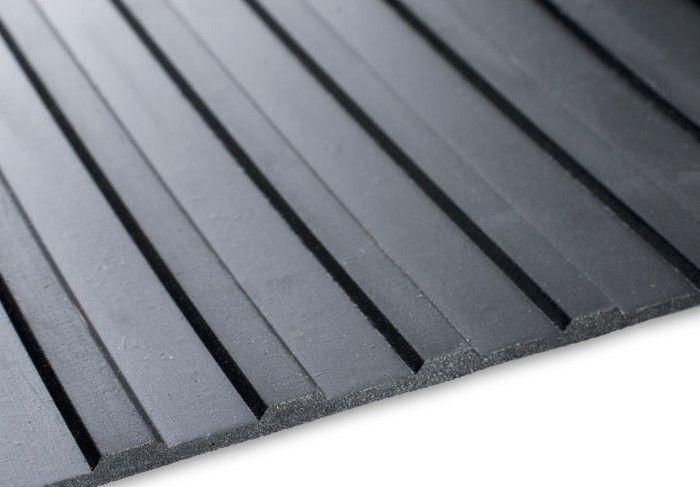 Broad Rib Rubber Matting Linear Metre - Slip Not Co Uk