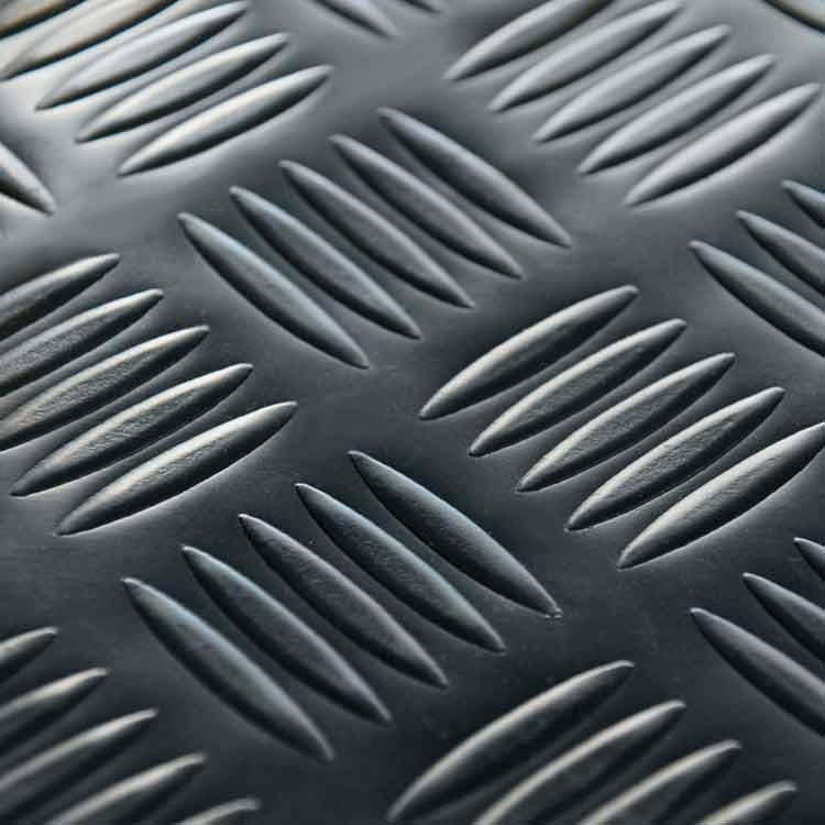 Non Slip Checker Plate Rubber Matting - Slip Not Co Uk