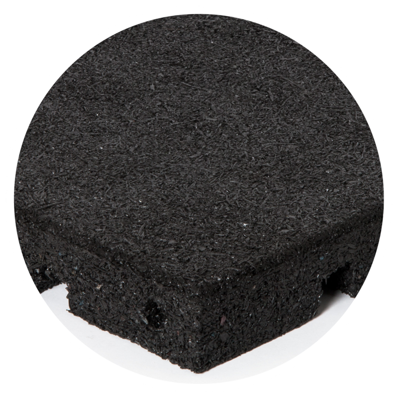 Protective Anti Vibration Rubber Mat Thickness 30mm