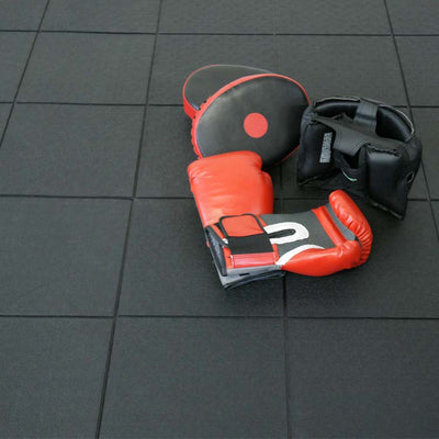 Rubber Gym Mats Interlocking Heavy Duty Commercial - Slip Not Co Uk