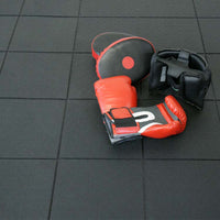 Heavy Duty Interlocking Rubber Gym Mats UK - Commercial Grade Fitness Flooring