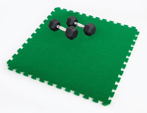 AstroTuff Gym Tiles - Durable Interlocking Rubber Flooring for Home Gym, Fitness Studios, and Play Areas - Non-Slip, Shock Absorbent, Easy to Clean.