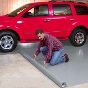 Non Slip Checker Plate Rubber Flooring Heavy Duty