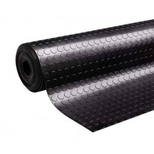 Non Slip Rubber Flooring Rolls Studded Dot Penny Pattern Heavy Duty Rolls Cut Lengths - Slip Not Co Uk