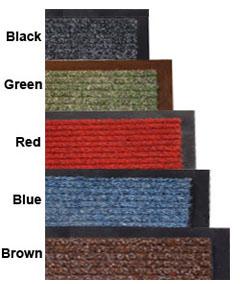 Carpet Mat with Rubber Vinyl Back E