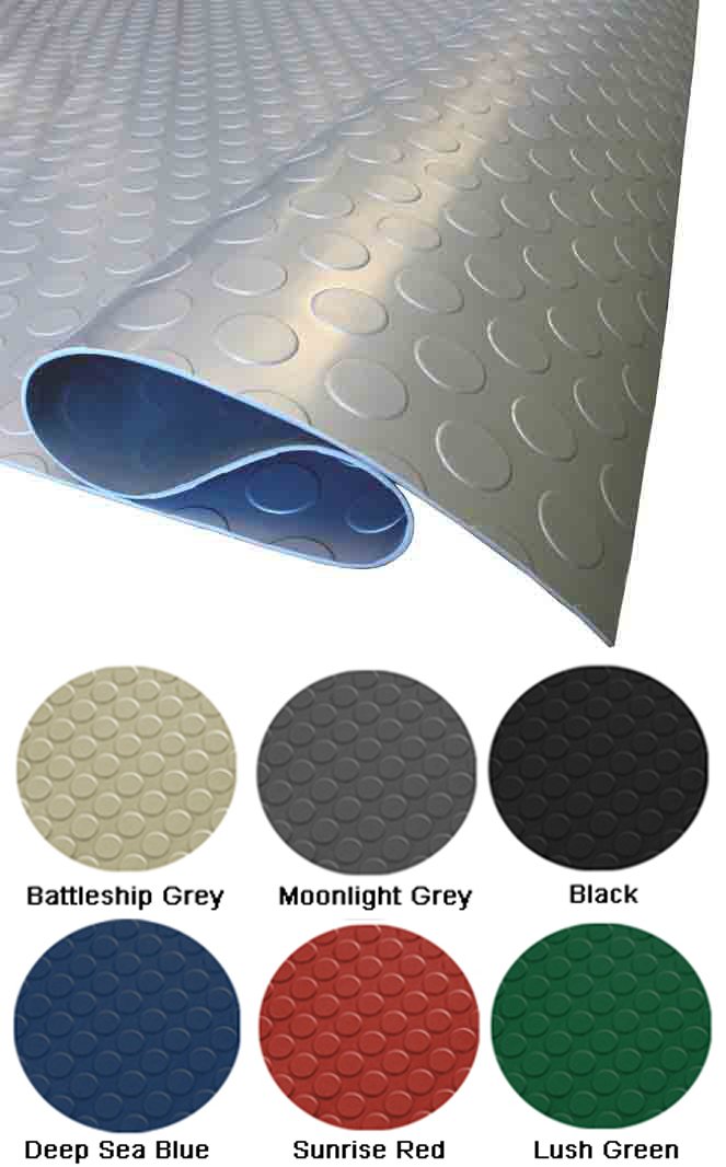 Rubber Flooring Oil Resistant Studded Heavy Duty - Slip Not Co Uk