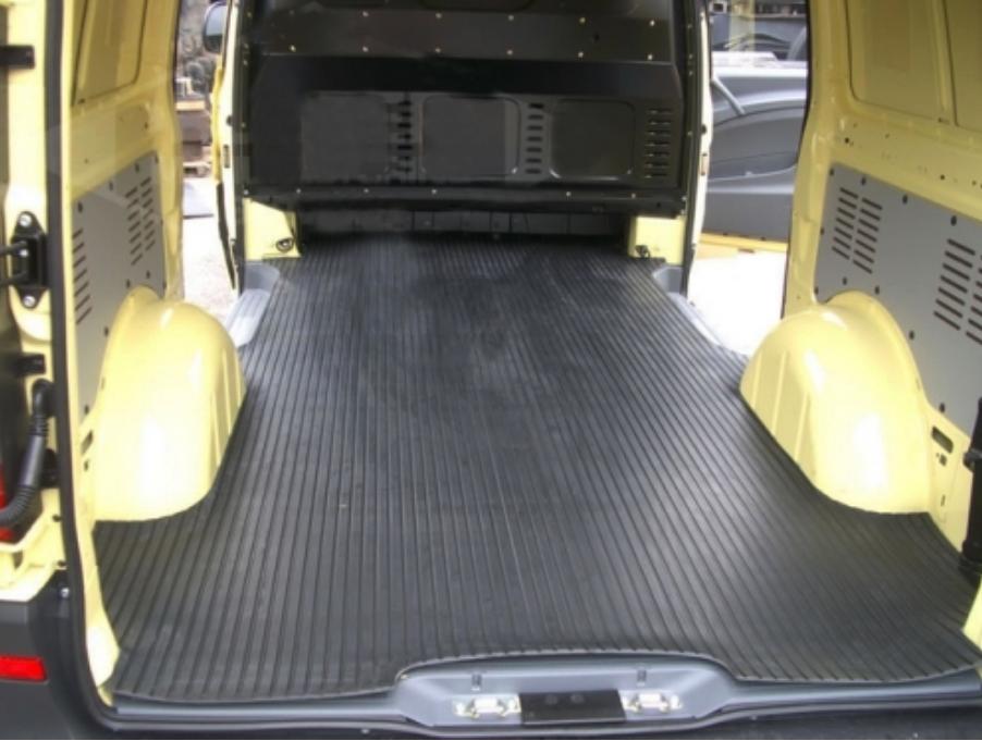 Ribbed Pattern Rubber Van Flooring A - Slip Not Co Uk