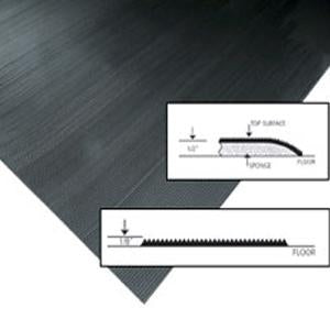 Ribbed Pattern Rubber Van Flooring A - Slip Not Co Uk