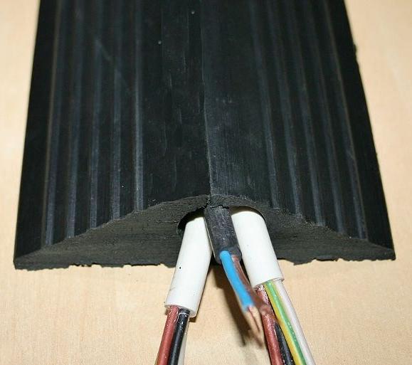 External Budget Cable Protector Rubber