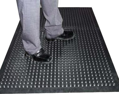 Anti-Fatigue Bubble Top Rubber Floor Mats UK | Industrial Grade - RubberMattingCo UK