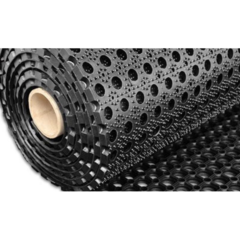 Rubber Grass Mat Roll 1m x 10.5m - Slip Not Co Uk