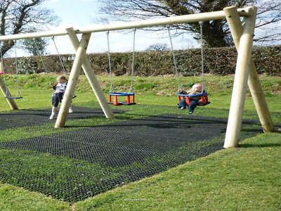 Rubber Grass Playground Safety Mats