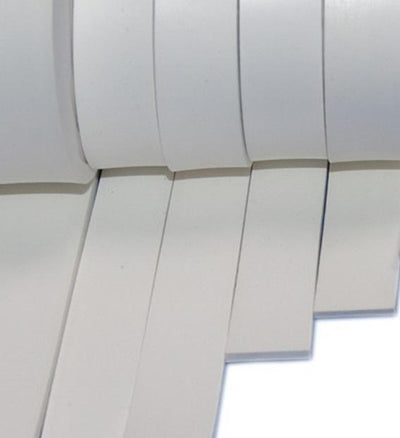 White Silicone Rubber Strip - Slip Not Co Uk